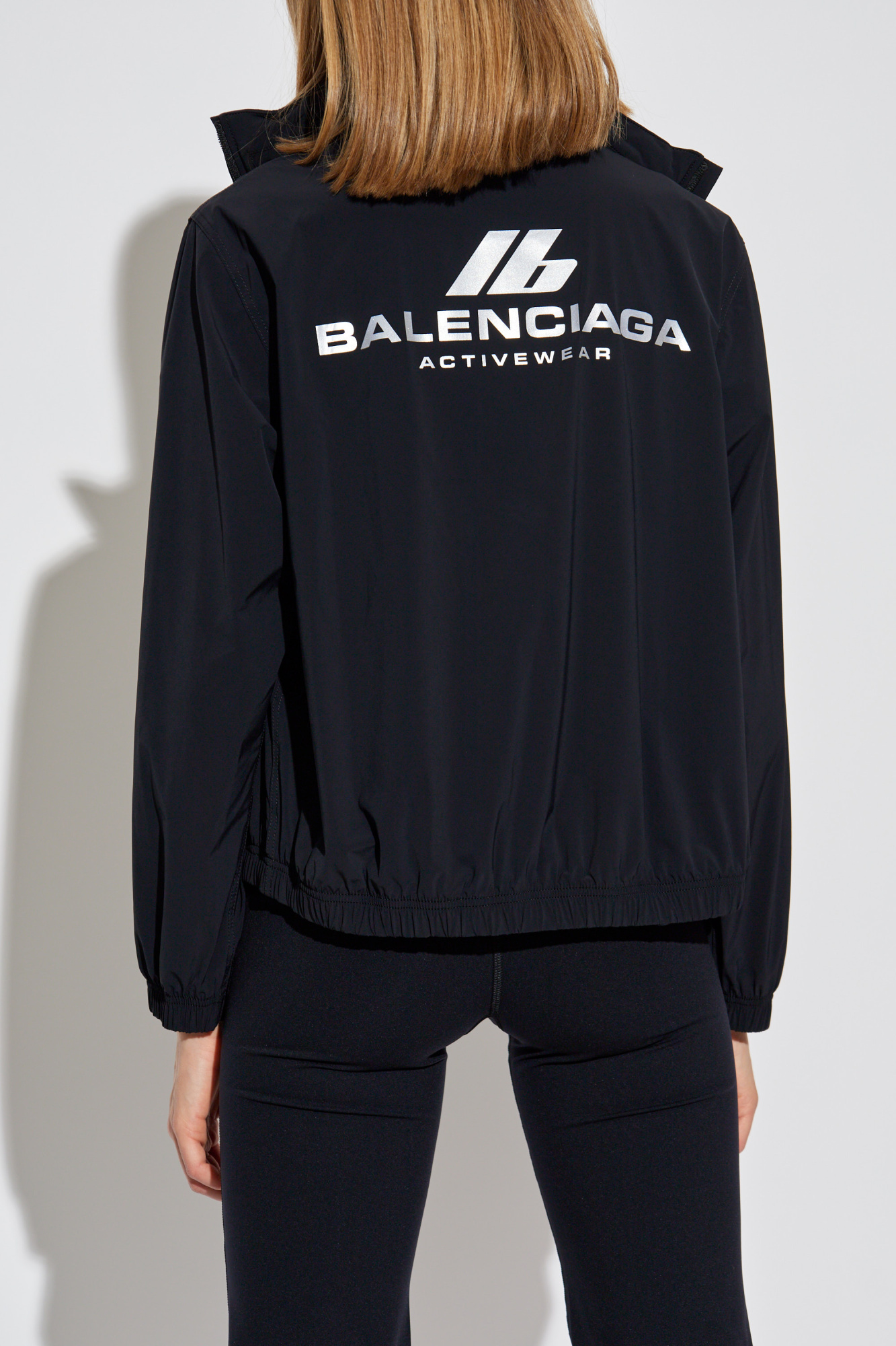 Black Light jacket with printed logo Balenciaga Vitkac Canada